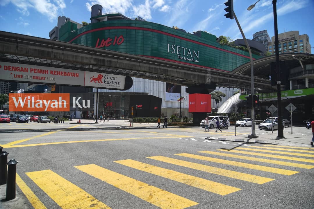 BUKIT BINTANG yang terkenal dengan kemeriahannya juga sunyi.